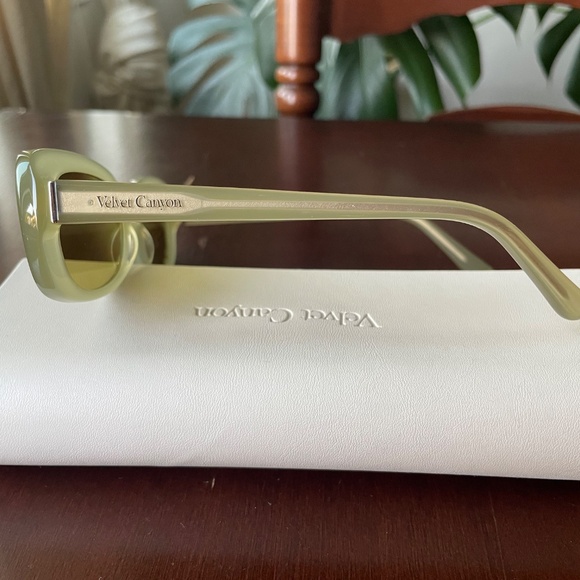 Velvet Canyon Zou Bisou Green Sunglasses - Picture 2 of 5